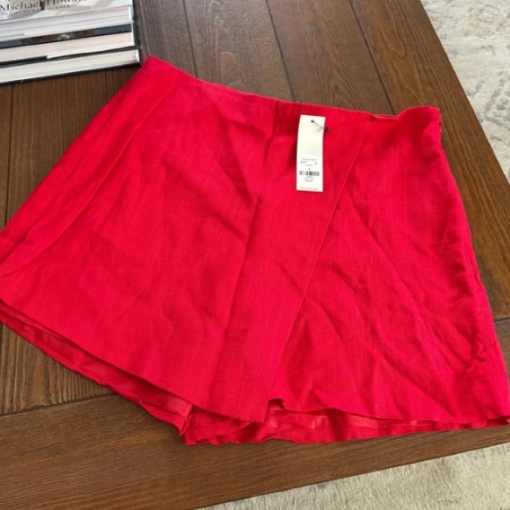Bright Red Skort with Tag